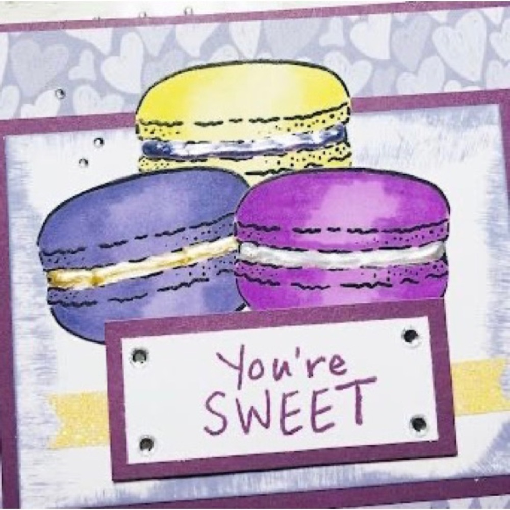 22pc Macarons Stamp & Die Set - Picture 4 of 15